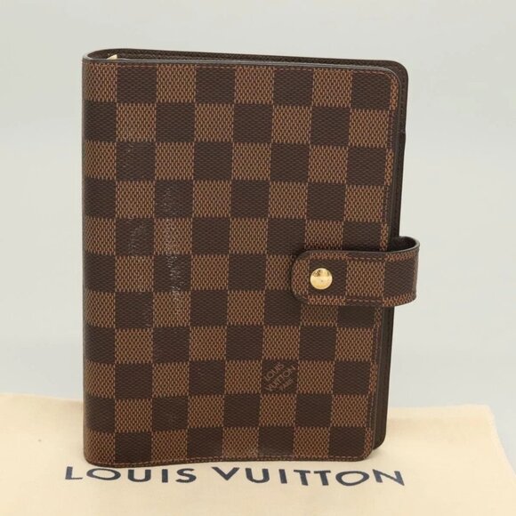 LOUIS VUITTON Damier Ebene Agenda MM Day Planner Cover - Picture 10 of 15